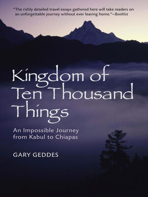 cover image of Kingdom of Ten Thousand Things